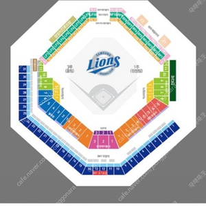 8월20일 삼성라이온즈vs nc다이노스 블루존 3연석 양도합니다