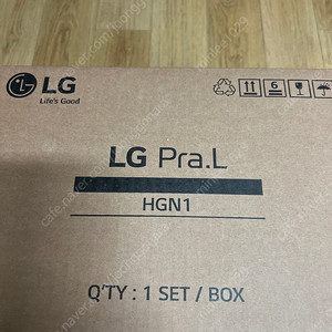 LG 프라엘 헤어 HGN1 미개봉 새상품 판매합니다