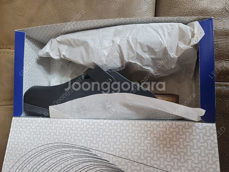 [판매] 버켄스탁 보스턴 블랙 래더 / 250(39)--1