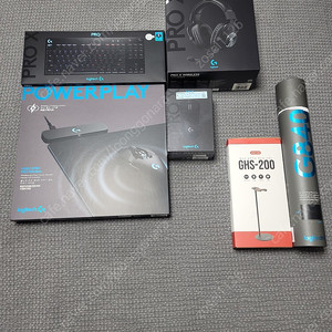 로지텍 G pro x 무선 헤드셋, G840 장패드, 판매합니다.