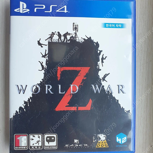 ps4 월드워z 팝니다.