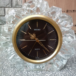 빈티지 일제 세이코 SEIKO 크리스탈 알람 탁상시계 판매합니다