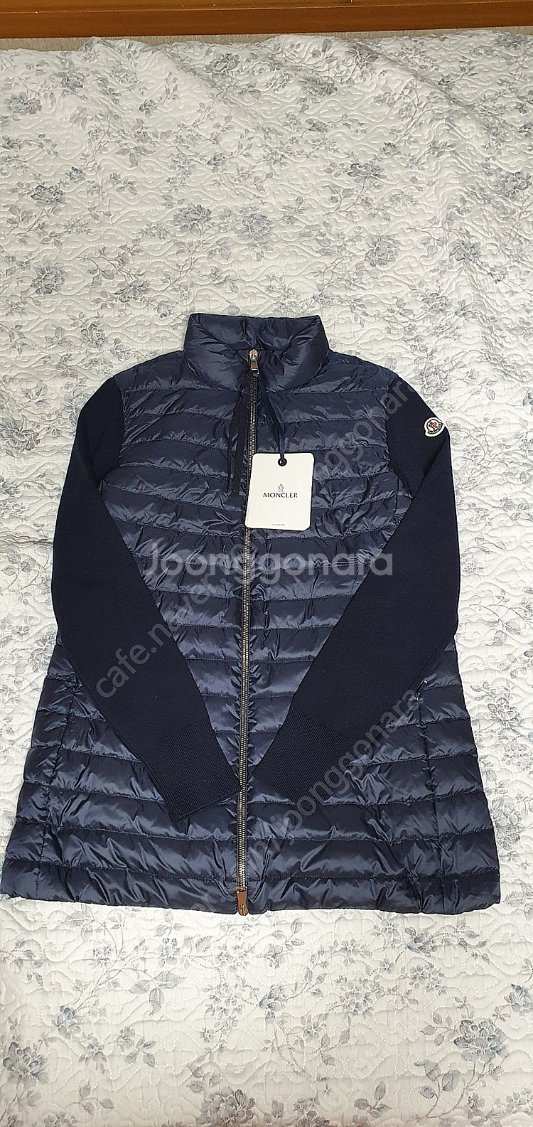 (새거) 몽클레르 트리코트 스몰 (네이비)--2