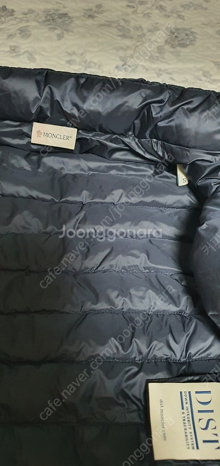 (새거) 몽클레르 트리코트 스몰 (네이비)--4