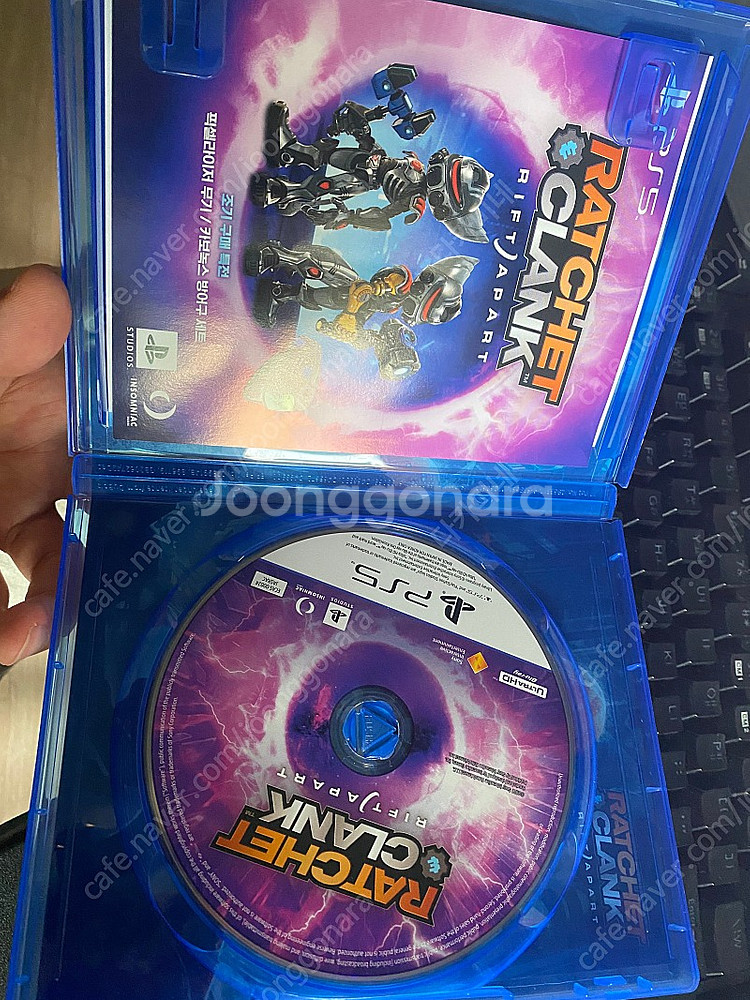 PS5 라쳇앤클랭크 코드사용 중고--1