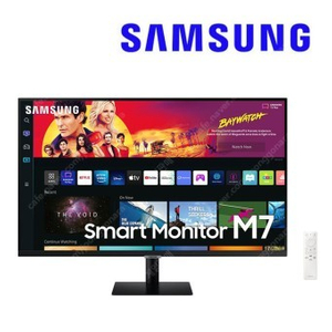 최신 박스미개봉 스마트모니터 M7 S32BM700 32인치 UHD 4K 미러링 유튜브 넷플릭스 디즈니플러스 XBOX게임 덱스 IoT SmartThings