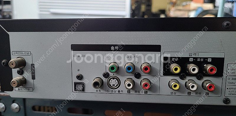 LG RC399 DVD/VTR 레코더콤보--3