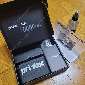 프링커 S / 블랙셋트(지워지는 타투기계)