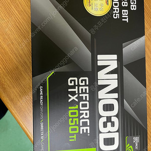 GTX 1050Ti 4GB [ 미개봉 ]