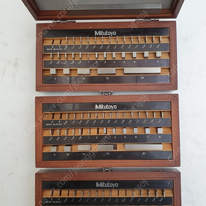 상태 최상!!! 미츠토요 게이지 블록 세트 516-966 32 블록세트 Mitutoyo Gauge Block Set GRADE 0