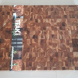 Teak Haus 엔드그레인 도마 (24"x18"x1.5") 대형도마 큰도마