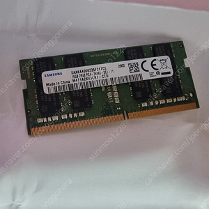 노트북용 ddr4 16gb 팝니다.