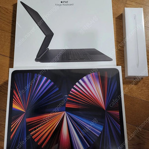 (미개봉)아이패드iPad Pro(5세대) 12.9인치+12.9인치 Magic keyboad+2세대 Pencil