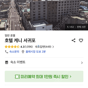 제주 서귀포 케니 호텔 8.27 오늘 1박