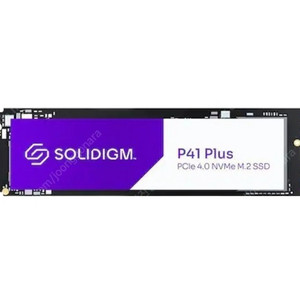 솔리다임 P41 PLUS M.2 NVMe SSD (512GB)미개봉 팔아요