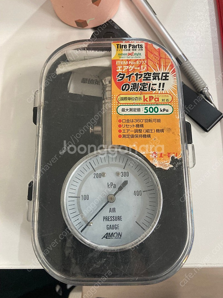 아몬 타이어 공기압 게이지--0