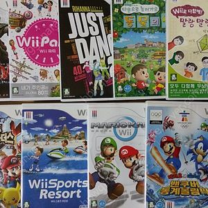 닌텐도 Wii(위)용 씨디(CD) 판매. 여러개 있습니다. 동물의숲, 대난투, 등등