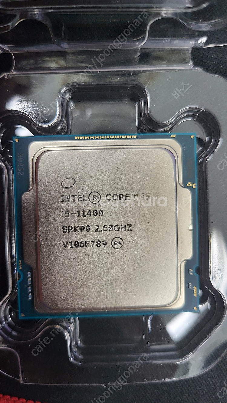 인텔 11세대 I5-11400 정품 CPU 팝니다.--0