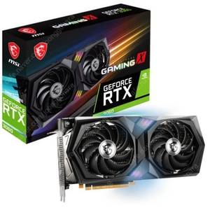 MSI 지포스 RTX 3060 게이밍 X D6 12GB 트윈프로져8 미개봉 팔아요