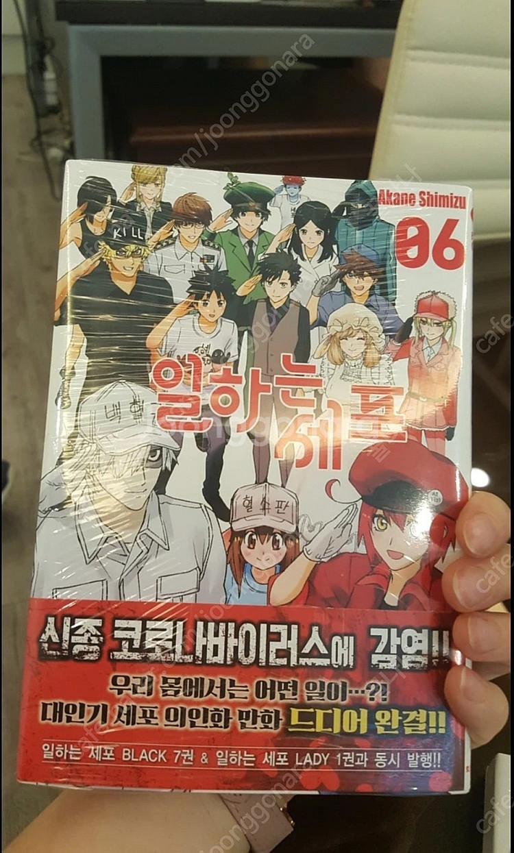 일하는세포 1ㅡ6권 + 일하는세포 레이디 총7권 만화책...--3