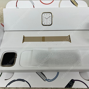 애플워치7 스테인리스 골드 밀레니엄루프 45mm 셀룰러 미사용급제품 판매합니다.<22년4월구매>