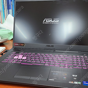 ASUS 17인치 게이밍 노트북 FX706HE - 3050ti 4gb 팝니다.