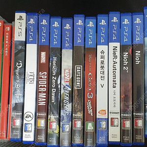 PS5, PS4, 닌텐도스위치 게임 타이틀 판매