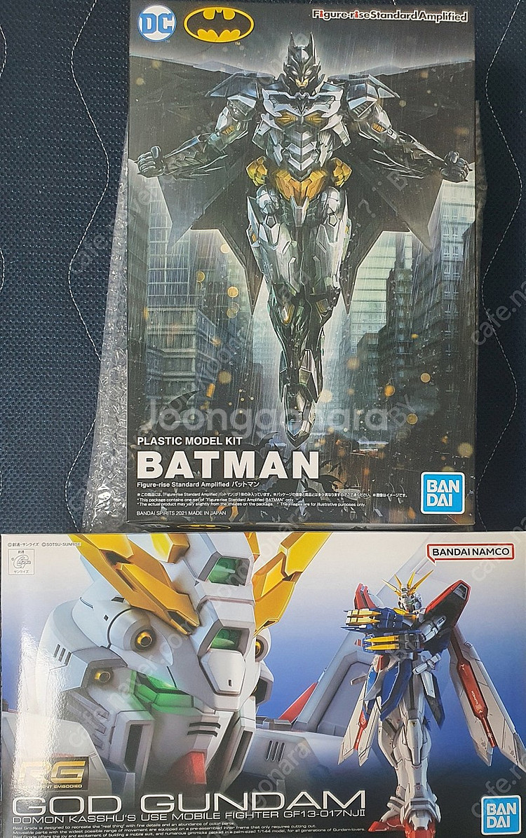 RG 갓건담, 피규어라이즈 배트맨 묶어서 판매합니다--0