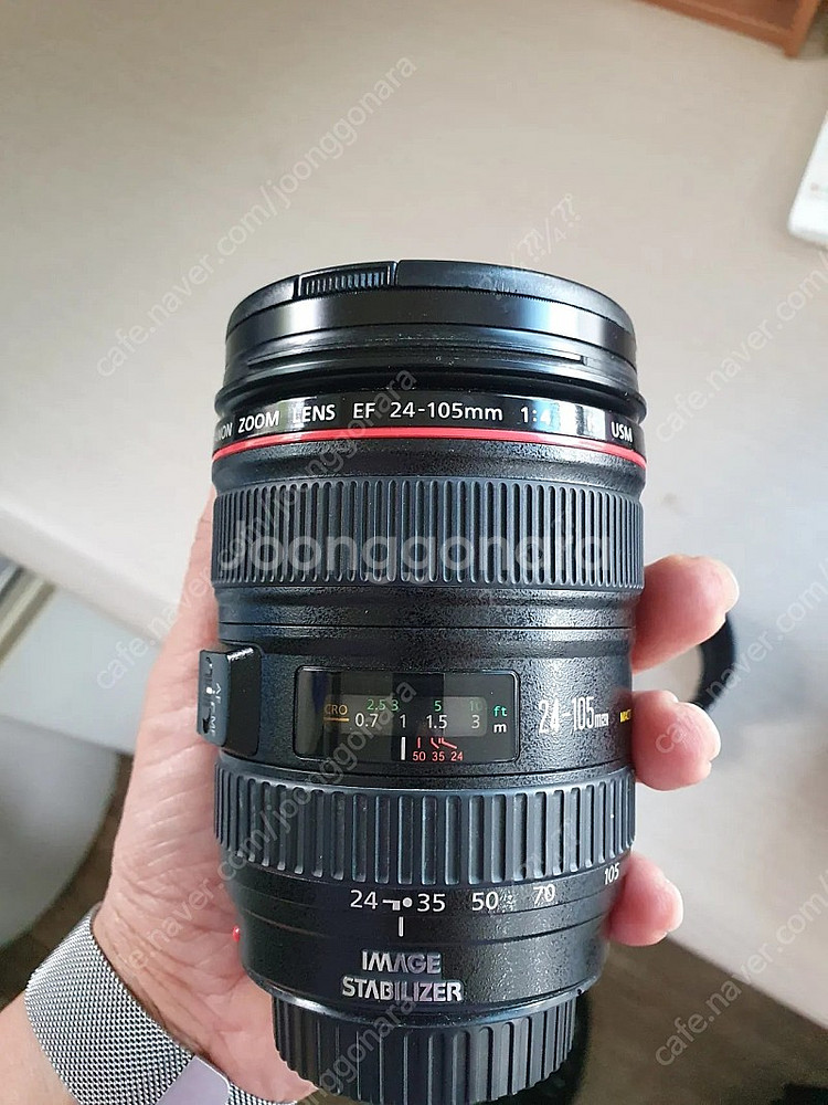 캐논 정품 24-105 mm L렌즈 f.4--3