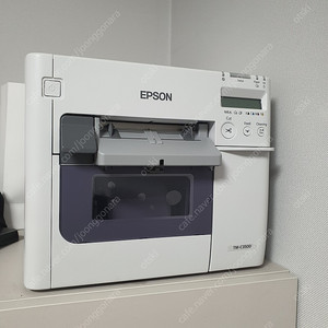 컬러 라벨 프린터 epson tm-c3500 팝니다