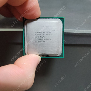 Intel Core2 Duo E7500 울프테일 CPU 싸게 판매합니다. 5000천원