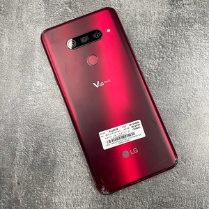 LG V40 128기가 레드 초미세액정파손 무잔상 7만원 판매합니다