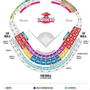 9월4일 일요일 ssg랜더스 키움히어로즈 1루 응지석5블럭 2연석 양도해요