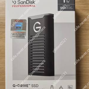 국내정품 SANDISK 샌디스크 프로페셔널 외장 SSD G-DRIVE 1TB 미개봉새상품