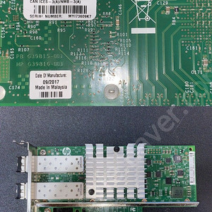 [중고]669279-001 HPE 이더넷 10Gb 2포트 560SFP+ Adapter(HPE Kit: 665249-B21) / Optical 10Gb Transceiver(미니지빅