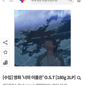 너의이름은 lp