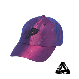 PALACE 팔라스 레어템 6패널 오로라 퍼플 보라색 볼캡 모자