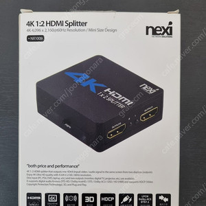 Nexi 4K 1:2 HDMI 분배기 NX1009