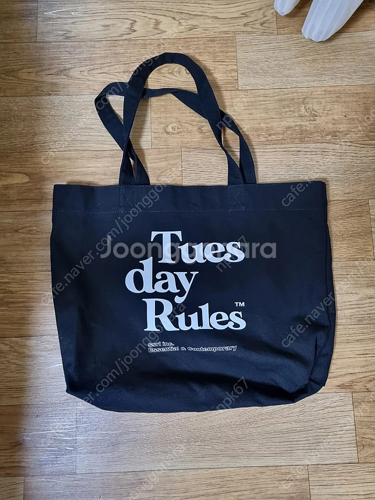 SSRL TDR tote bag / black [판매]--0