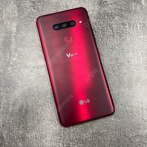 LG V40 128기가 레드 초미세파손 기능정상 5만원 판매합니다