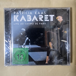 Patricia Kaas 파트리샤 카스 라이브 샹송 프랑스 DVD 미개봉