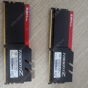 지스킬 DDR4-3600 CL15 TRIDENT Z 8gx2ea(16g 팝니다)