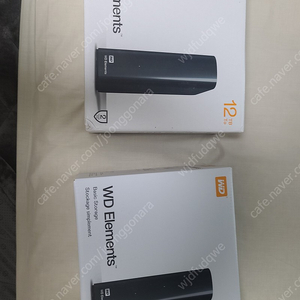 wd elements 12tb, 14tb팝니다.