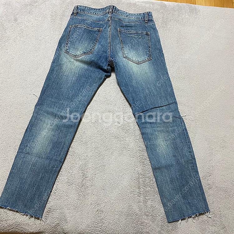 페이탈리즘 Osoe57 그레이쉬블루 크롭진 46--3