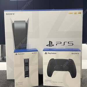 PS5 디스크 버전 + 정품거치대