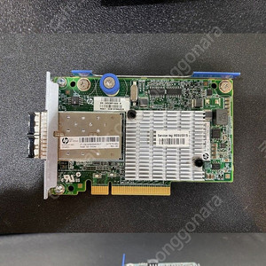 [중고]647579-001 HPE Ethernet 10Gb 2-port 530FLR-SFP+ Adapter / Optical 10Gb Transceiver(미니지빅) 2개 포함