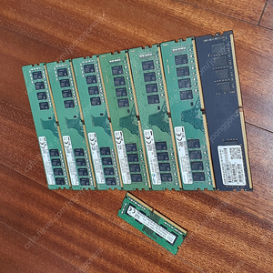 삼성, 게일, 팀그룹 DDR4 메모리 7개 (4gb,8gb,16gb)