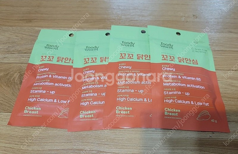 애견간식 푸디웜 저알러지 북어튼튼포 꼬꼬닭안심--1