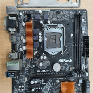 ASRock H110M-HDV 메인보드 - 3만원