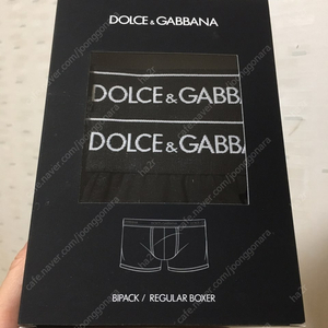 (새상품)돌체앤가바나 남자(남성) 드로즈(팬티) 4사이즈 블랙 2개 팝니다.